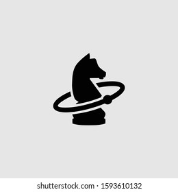 chess logo design and stock