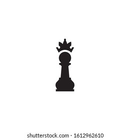 Chess logo design vector illustration template