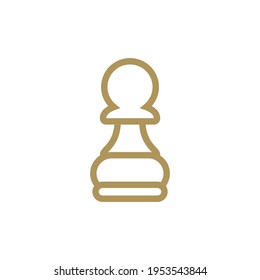 Chess logo design vector illustration, Creative Chess logo design concept template, symbols icons