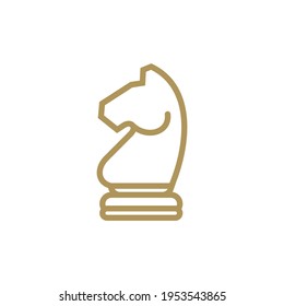 Chess logo design vector illustration, Creative Chess logo design concept template, symbols icons