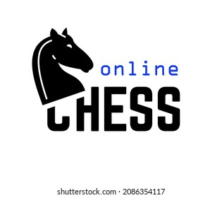 Chess Logo Design Vector Template. Chess Piece Icon for Stickers.