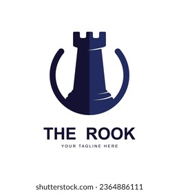 chess logo vector icon illustration design. Logo for tournament, badge, sport