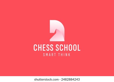 chess logo vector icon illustration