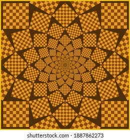 Chess Mandala Big Full color