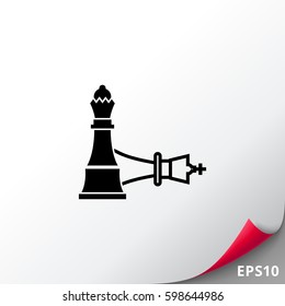 Chess Mate Concept Icon