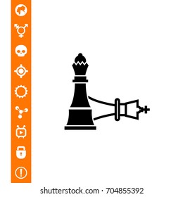Chess Mate Concept Icon