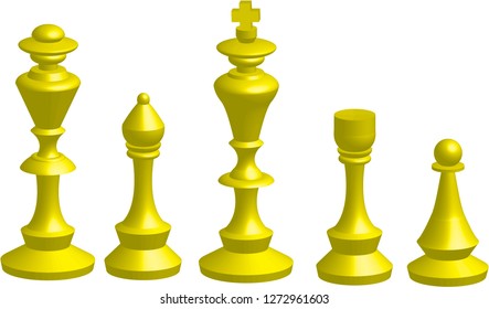 chess model 3d 