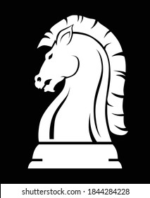 The Chess Night Flat Vector