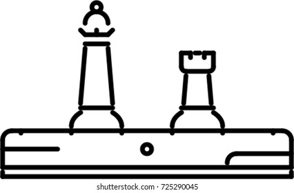 chess outline icon
