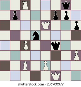Chess pattern.