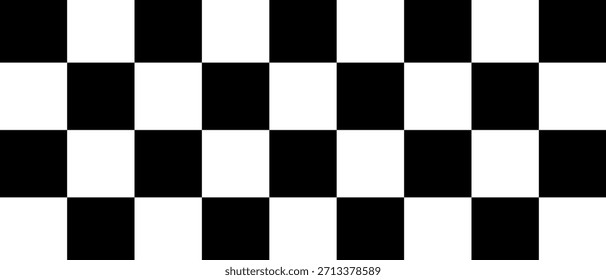 Patrón de ajedrez, fondo cuadrados en blanco y negro, fondo minimalista de tablero de ajedrez.