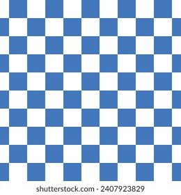 Chess Pattern With Solid Color