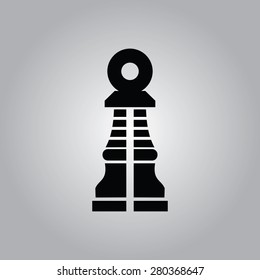 Chess Pawn Icon. 