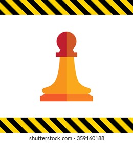 Chess pawn icon