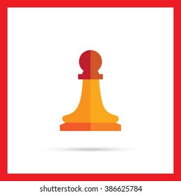 Chess pawn icon