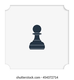 Chess pawn icon.