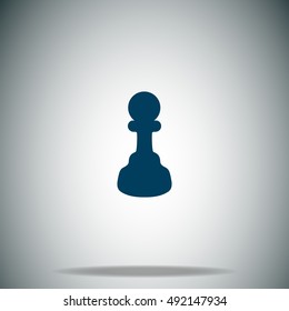 Chess pawn icon.