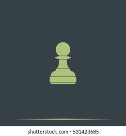 Chess pawn icon.