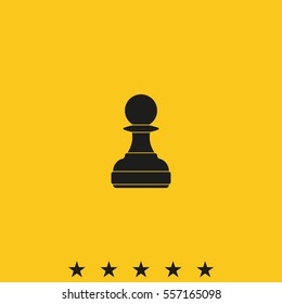 Chess pawn icon.