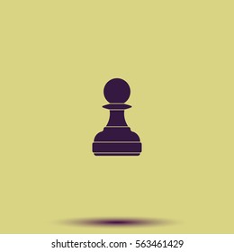 Chess pawn icon.