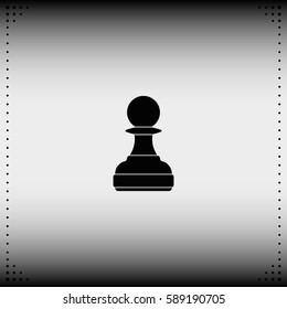 Chess Pawn Icon.
