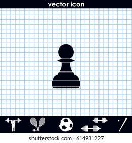 Chess pawn icon.
