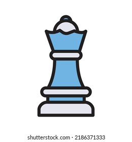 Chess pawn Isolated Vector icon which can easily modify or edit

