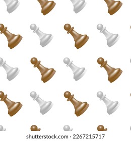 chess pawn pattern vector Illustration