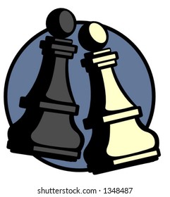 chess pawn pieces