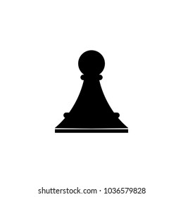  chess pawn vector icon