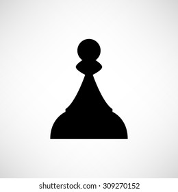 Chess Pawn - vector icon