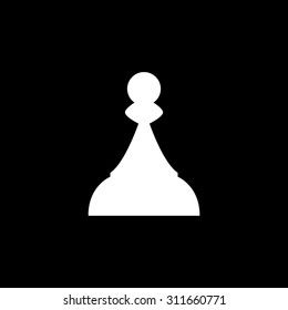 Chess Pawn - vector icon
