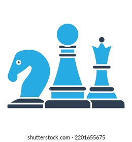 Chess pawn Vector Icon which is suitable for commercial work and easily modify or edit it
