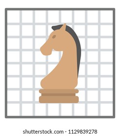 
A chess piece called chess knight
