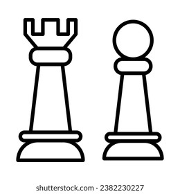  Chess Piece icon design for personal commercial use