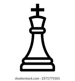 Chess Piece Icon Element For Design