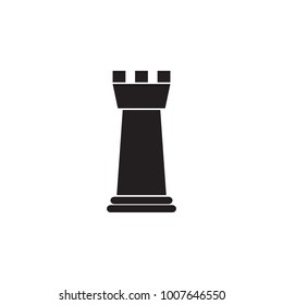 chess piece in chess icon. Element of gambling for mobile concept and web apps. Thin vector icon for website design and development, app development. Premium icon on white background