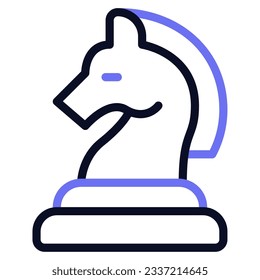 Chess Piece Icon Illustration can be used for uiux, etc