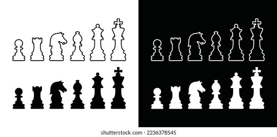 arredondado um ícone de arte de linha de peça de xadrez de bispo para  aplicativos ou sites 14385495 Vetor no Vecteezy