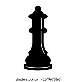 Chess piece icon vector sign and symbol on trendy design
