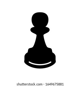 Chess piece icon vector sign and symbol on trendy design
