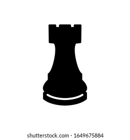 Chess piece icon vector sign and symbol on trendy design