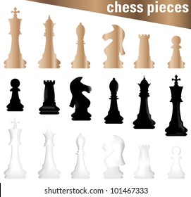 Chess piece set
