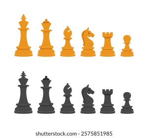 chess piece set good quality and good design