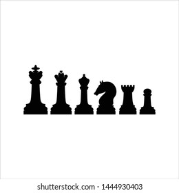 chess piece vector icon modern and simple flat symbol for website