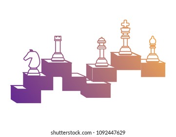 Chess pieces design