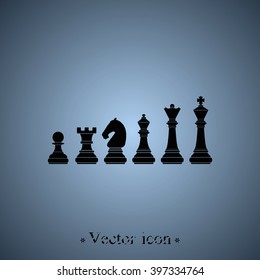 Chess pieces icon.