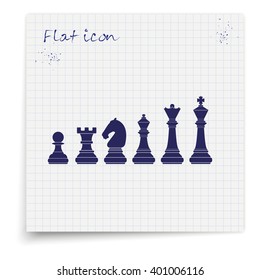Chess pieces icon.