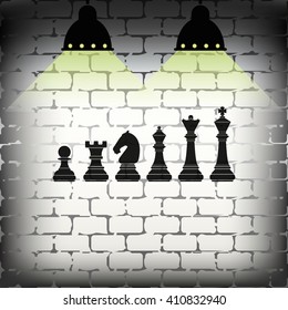 Chess pieces icon.