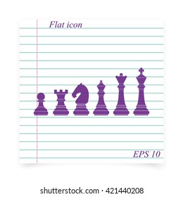Chess pieces icon.